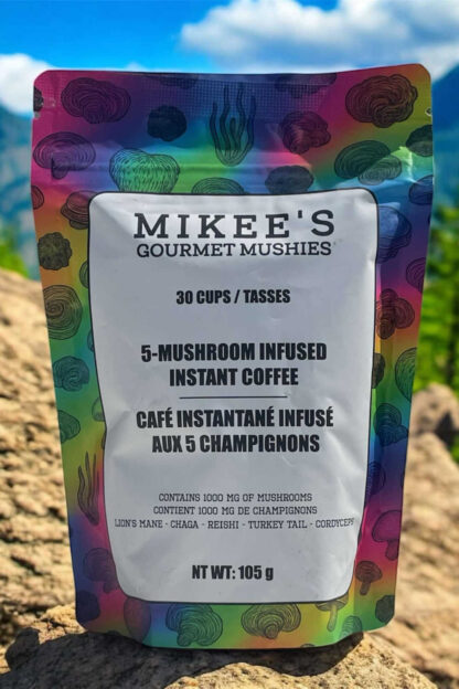 5 Mushroom Infused Instant Coffee